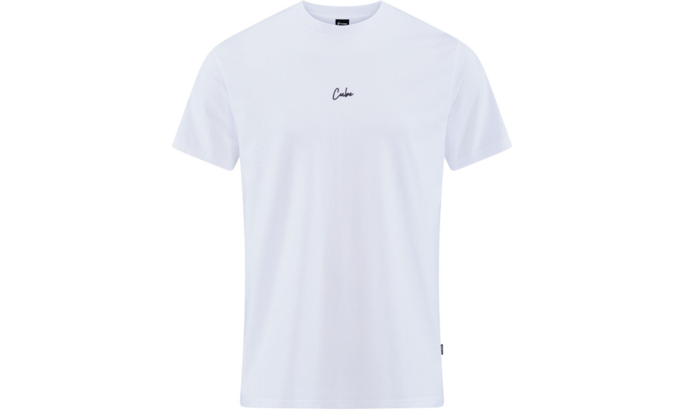 T-Shirt Cube Organic Script GTY Fit white - 1