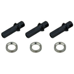 ????? NEWMEN Race black steel J-bend 264mm with nipples (3 ??.)