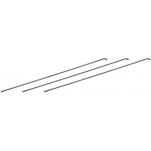 ????? NEWMEN Race black steel J-bend 266mm with nipples (3 ??.)