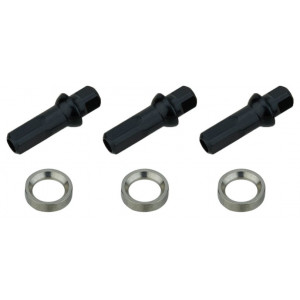 ????? NEWMEN Race black steel J-bend 266mm with nipples (3 ??.)