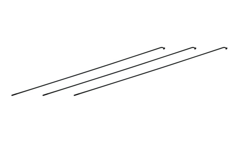 ????? NEWMEN Race black steel J-bend 282mm with nipples (3 ??.) - 1