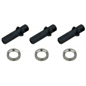 ????? NEWMEN Race black steel J-bend 282mm with nipples (3 ??.)
