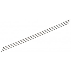 Spokes NEWMEN Race black steel SP 258mm with nipples (3 pcs.)