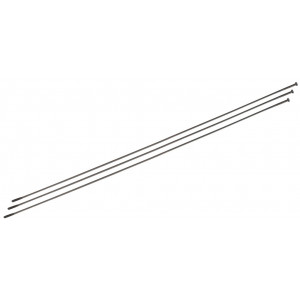 Spokes NEWMEN Race black steel SP 274mm with nipples (3 pcs.)