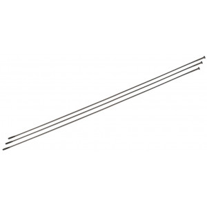 Spokes NEWMEN Race black steel SP 276mm with nipples (3 pcs.)