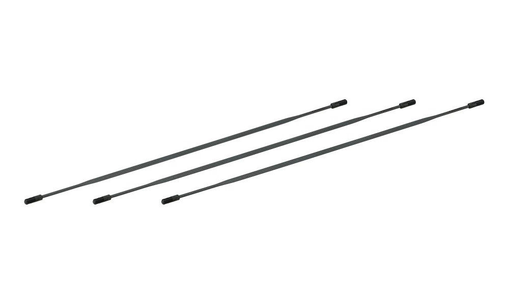 Спицы NEWMEN VONOA Carbon Aerowide 266mm with nipples (3 шт.) - 1