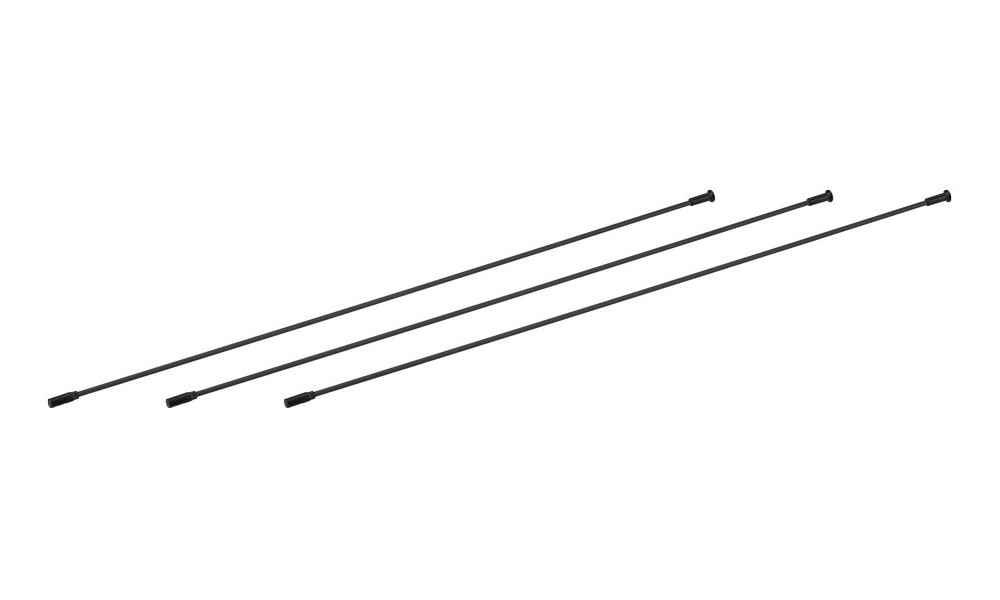 Спицы NEWMEN VONOA Carbon round 302mm with nipples (3 шт.) - 1