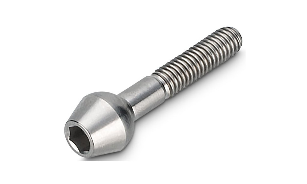 ???? ????????????? ????? NEWMEN Hex Titanium M6x30 TL10.5 - 1