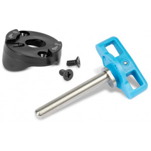 Элементы крепления Cube pin with plate for trailer Double