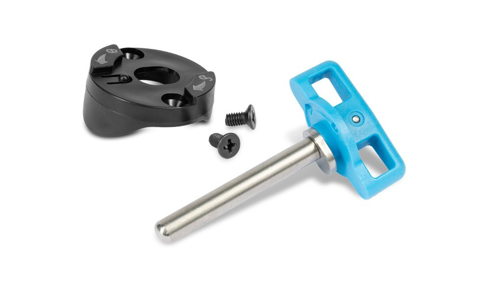 Элементы крепления Cube pin with plate for trailer Double 