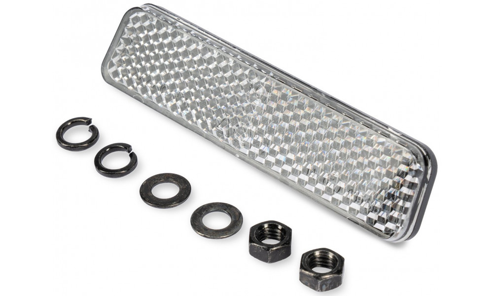 Передний отражатель Cube for trailer Double CMPT white 