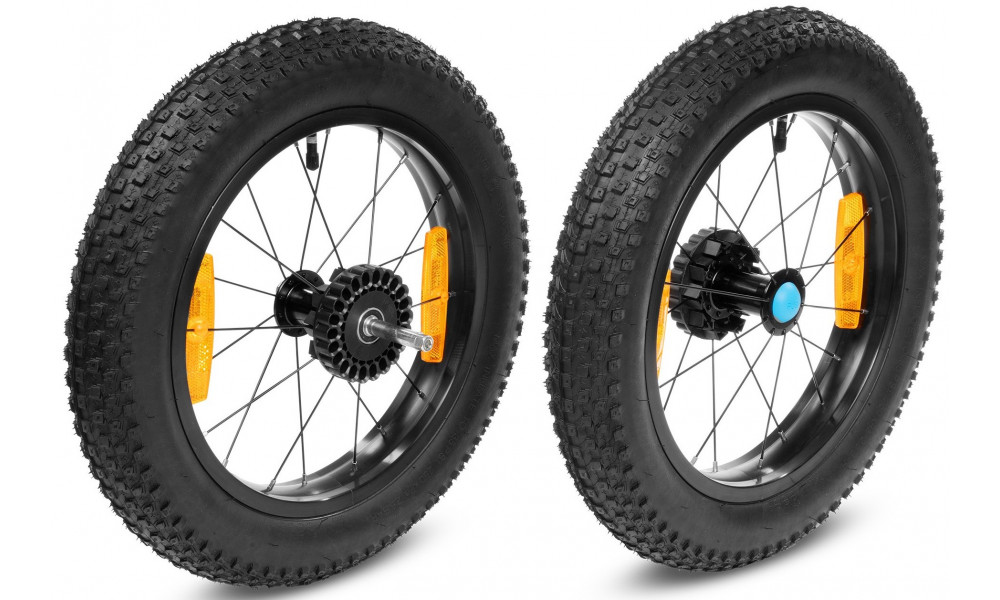 Комплект колес Cube Fat rear for trailer Double 