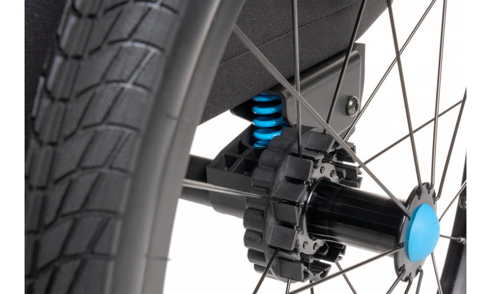 Велоприцеп Cube Double Pure black-grey - 2