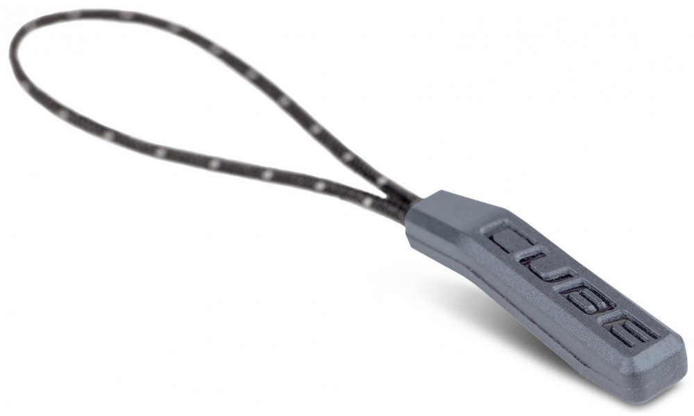 Собачка молнии Cube Large grey 