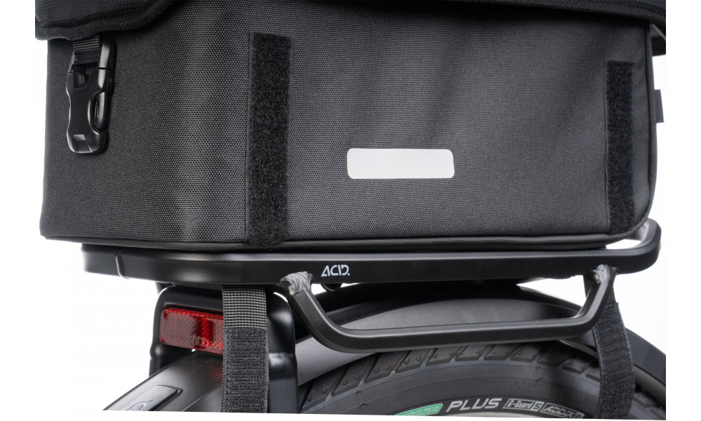 Carrier bag ACID Trunk CMPT 7 black - 6