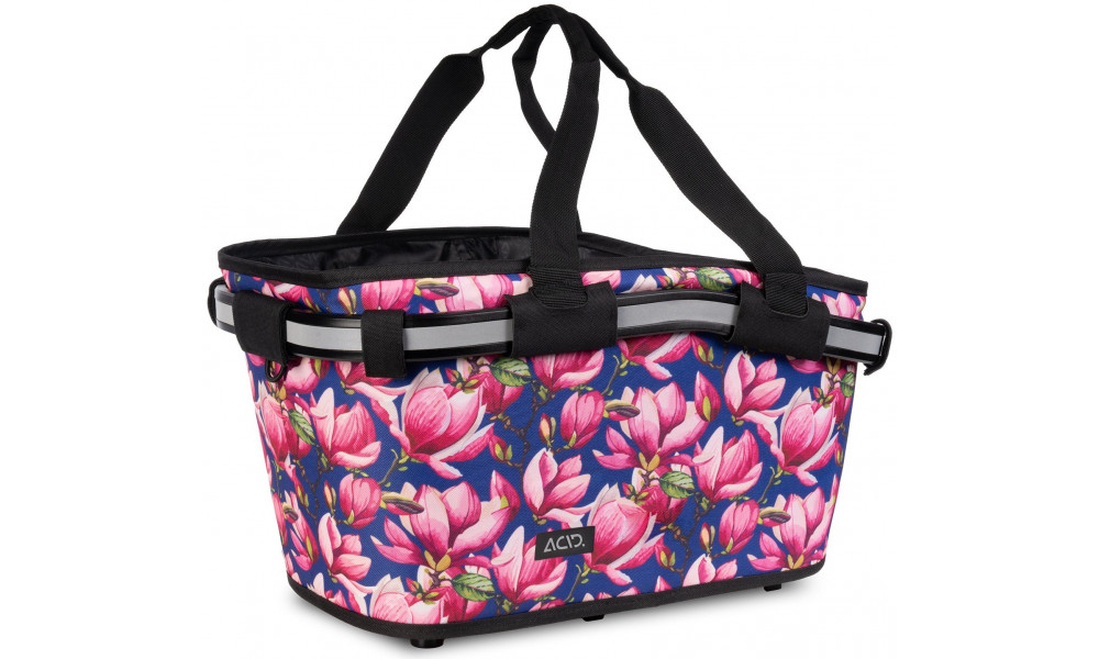 Rear basket ACID City 20 for carrier RILink violet - 1