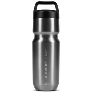 Фляга Cube Arc 500 stainless steel insulated brushed grey