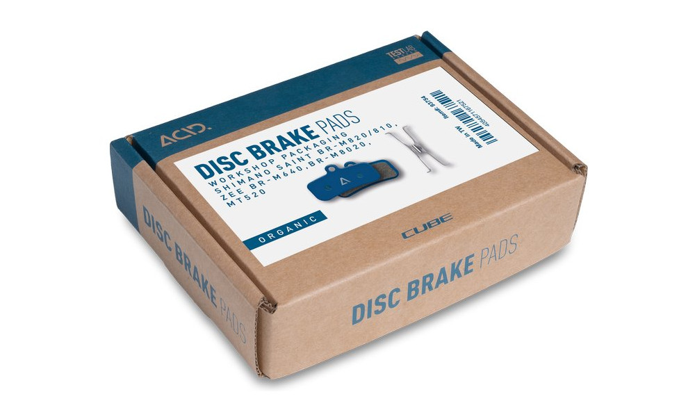 Disc brake pads ACID Shimano Saint BR-M820/810/Zee BR-M640/BR-M8020/MT520 Workshop (25 pcs.) 