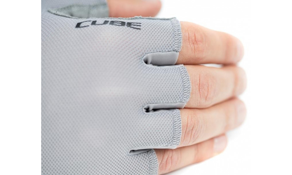 Gloves Cube Performance Short grey'n'red - 4