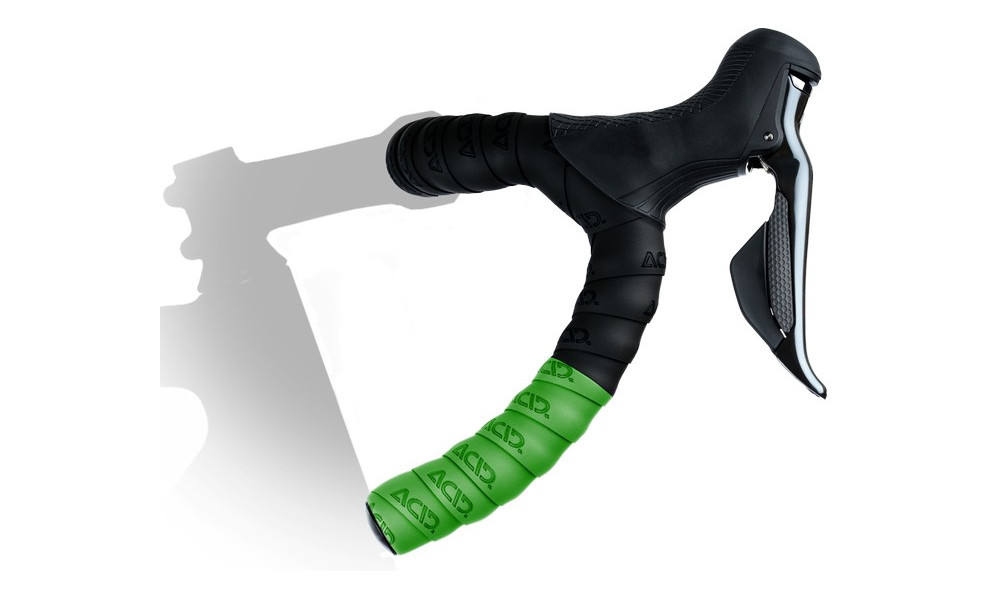 Bar tape ACID RC 2.5 black'n'neon green - 2