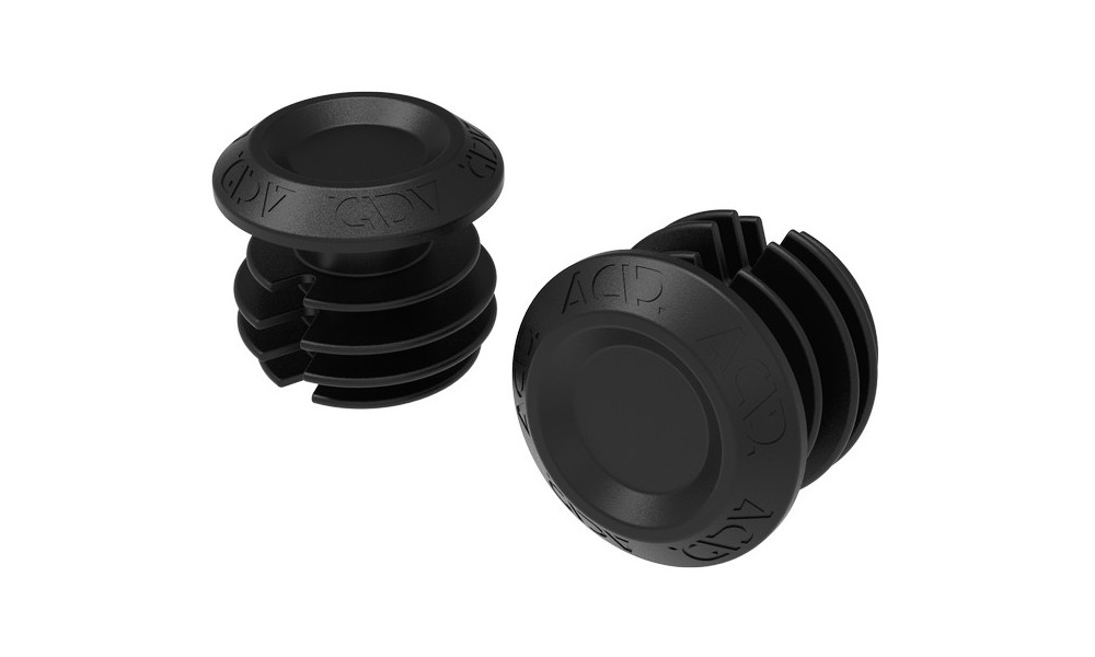 Handlebar end plugs ACID for Newmen Gravel Bar black 