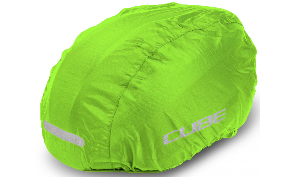 Защита от дождя для шлема Cube green - 1