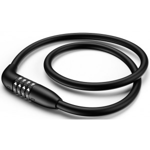 Lock ACID cable combination Bendid C80 10x800mm black