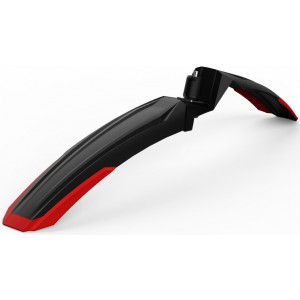 Mudguard front 27.5" ACID Pure black'n'red