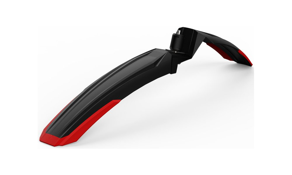 Mudguard front 27.5" ACID Pure black'n'red 