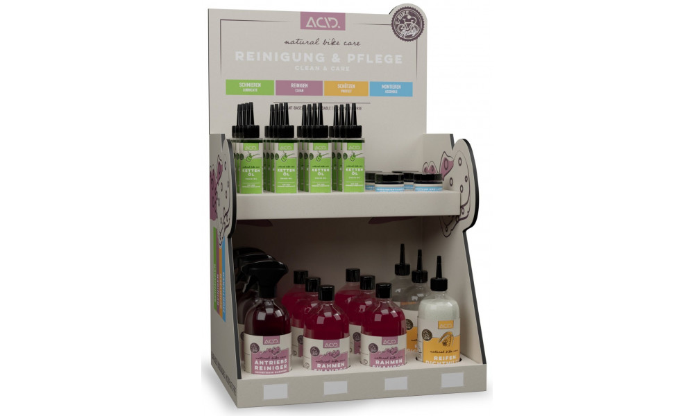 Product display rack ACID Careline Natural Counter 