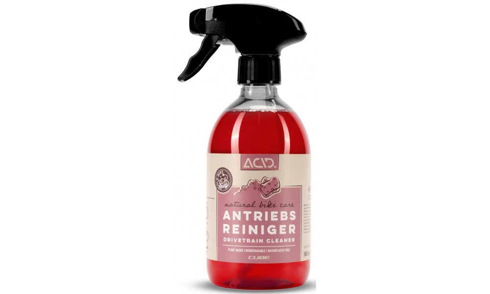 Drivetrain cleaner ACID Natural Bike 500ml 