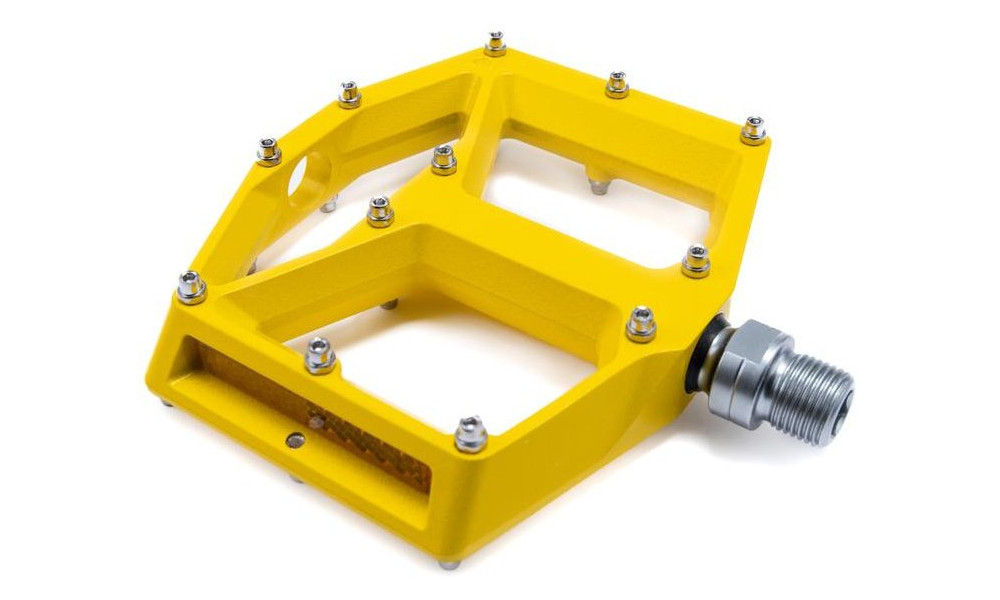 Педали ACID Flat A3-ZP R Alu yellow - 2