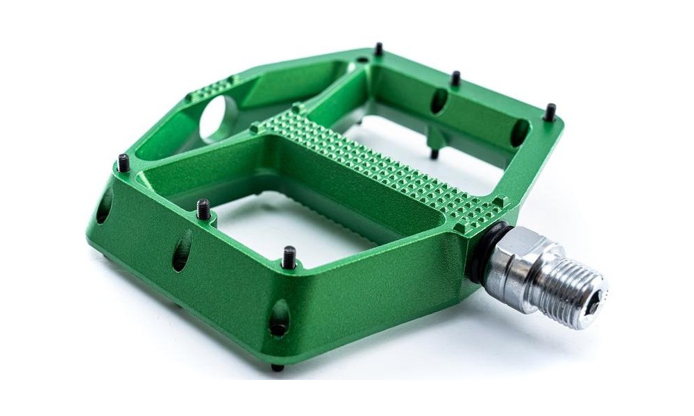 Pedals ACID Flat A3-ZP Alu green - 2