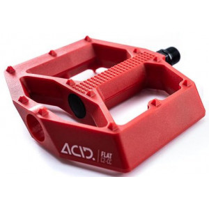 Педали ACID Flat C2-CC Plastic red
