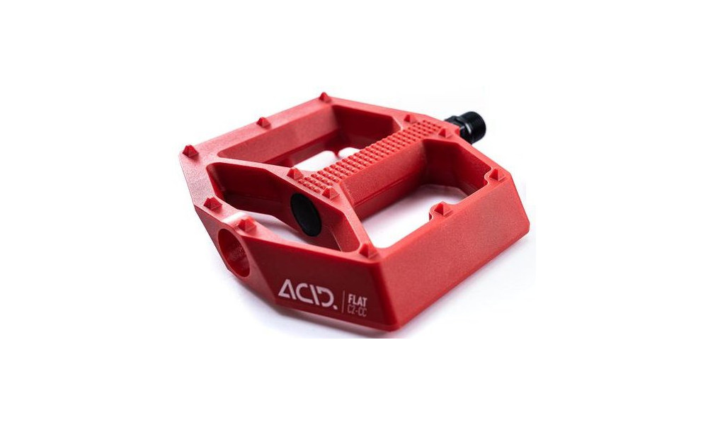 Педали ACID Flat C2-CC Plastic red - 1
