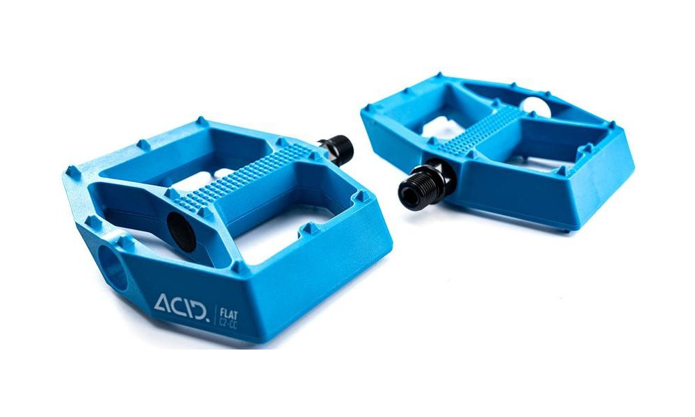 Pedals ACID Flat C2-CC Plastic blue - 3