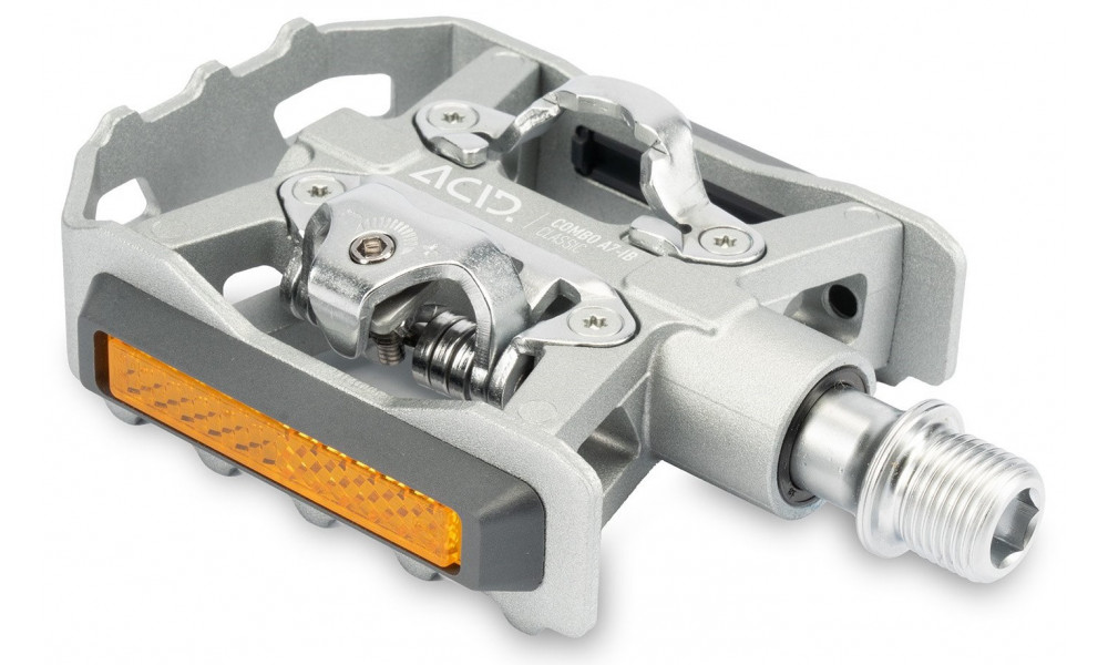 Pedals ACID Combo A7-IB Classic Alu silver - 3
