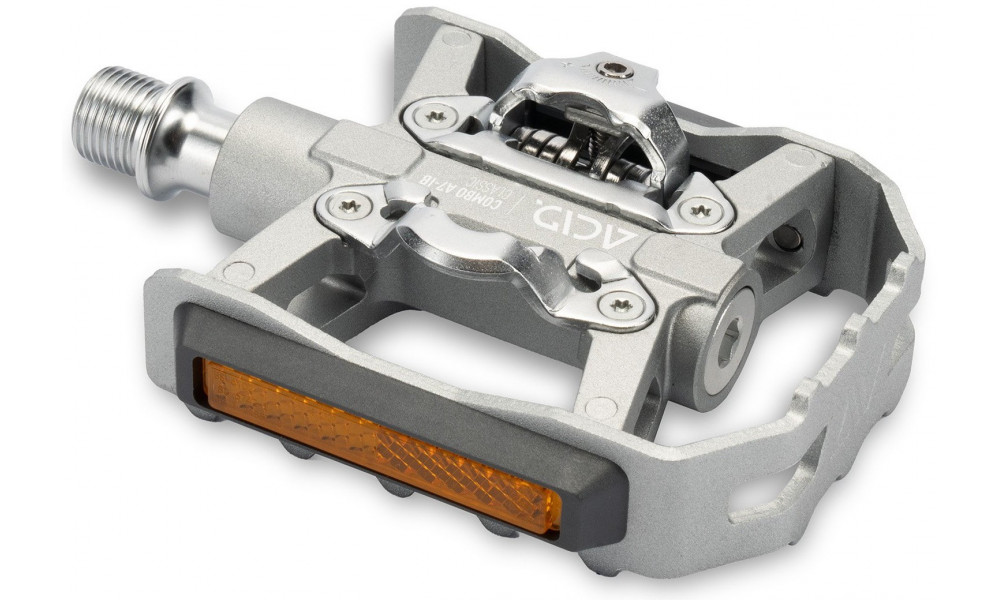 Педали ACID Combo A7-IB Classic Alu silver - 4