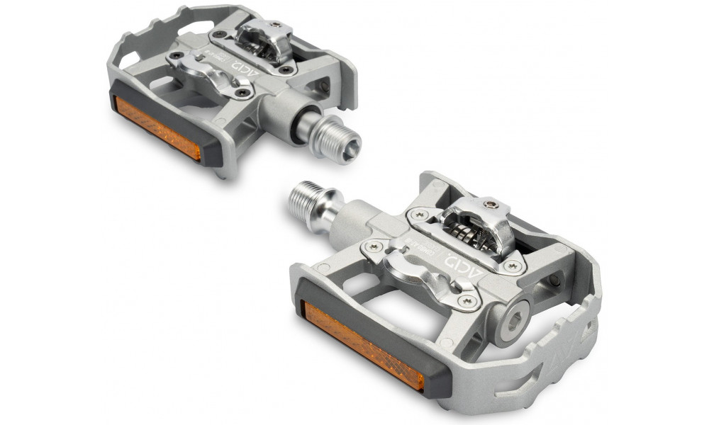 Pedals ACID Combo A7-IB Classic Alu silver - 5