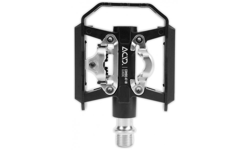 Pedals ACID Combo A7-IB Classic Alu black - 1