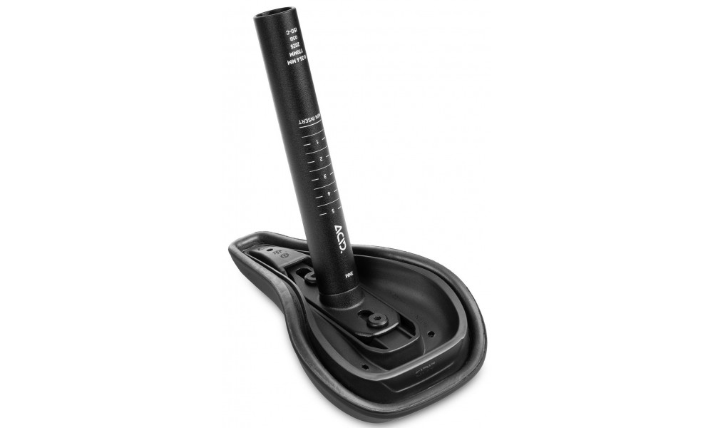 Saddle ACID Nino Rookie 198x120mm with seat post 25.4x170mm - 2