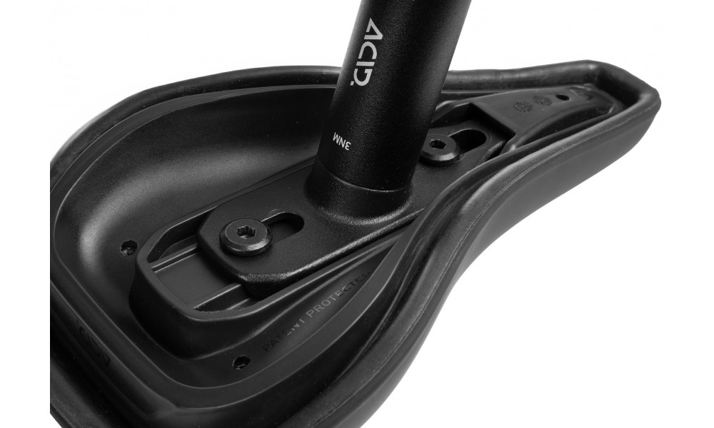 Saddle ACID Nino Rookie 198x120mm with seat post 25.4x170mm - 3