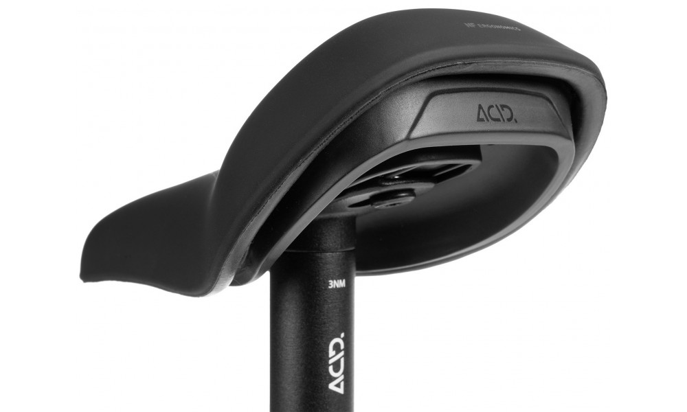 Saddle ACID Nino Rookie 198x120mm with seat post 25.4x170mm - 4