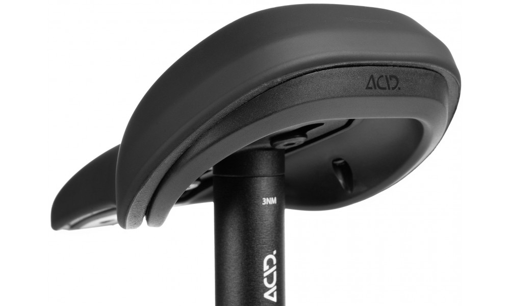 Седло ACID Numo Rookie 198x125mm with seat post 25.4x230mm - 4