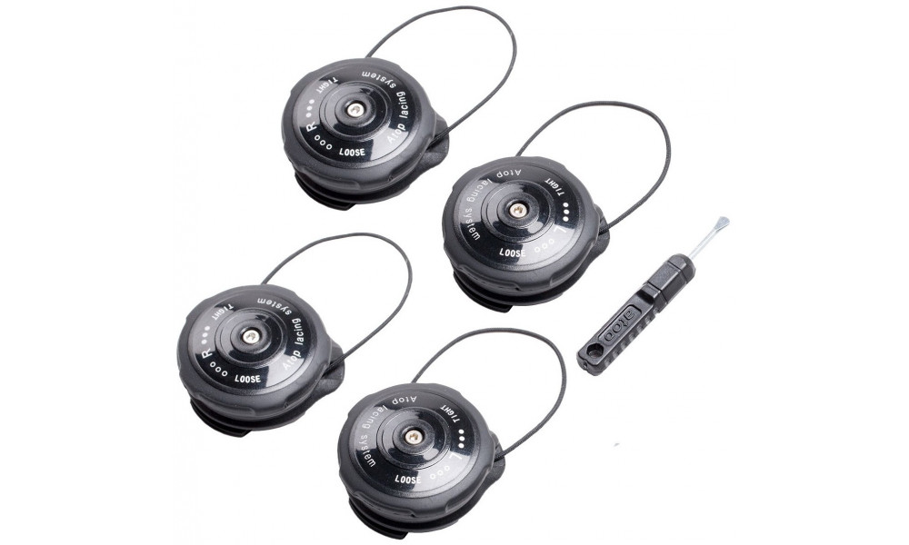 Shoe laces with knob kit Cube 