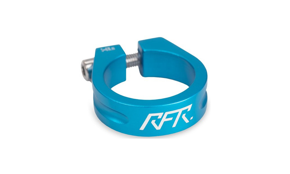 Seat post clamp RFR 34.9mm Imbus Alu blue 