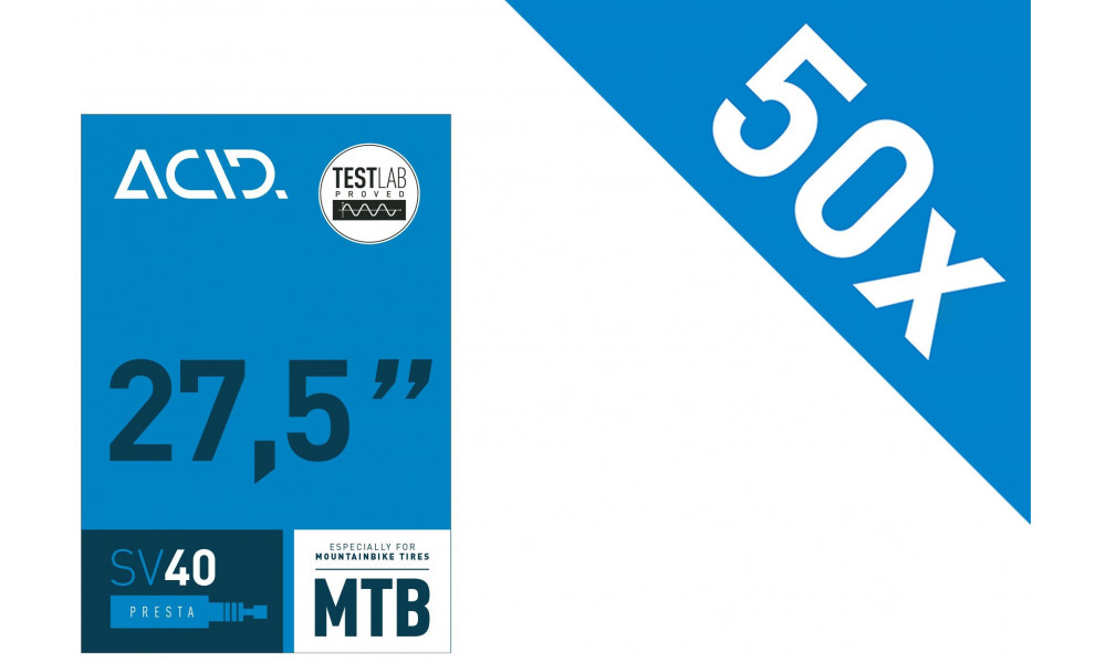 ?????? 27.5" ACID MTB SV 40mm 47/54-584 Workshop (50 pcs.) 