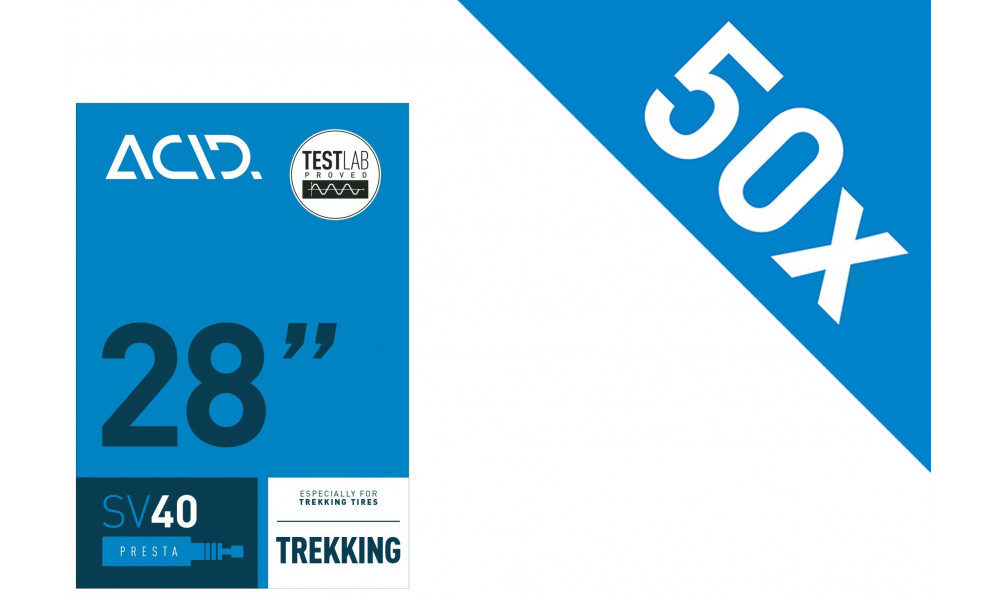 Tube 28" ACID Trekking SV 40mm 28-622/38-630 Workshop (50 pcs.) 