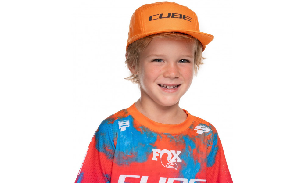 Шапка Cube 5 Panel Rookie orange 