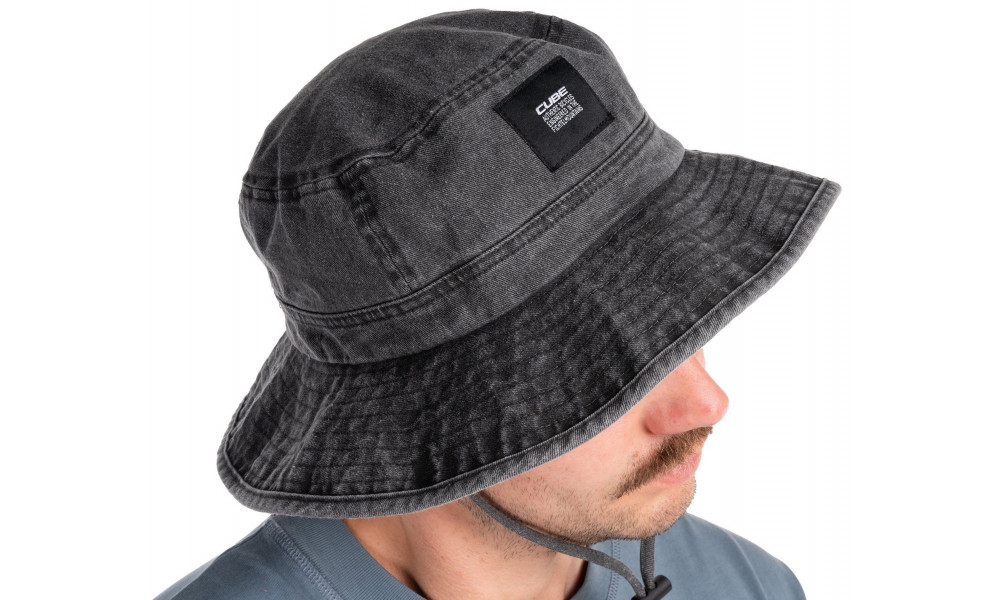 Шляпа Cube Trail Builder washed grey - 7